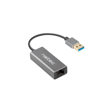 Natec Ethernet Adapter, Cricket USB 3.0, USB 3.0 to RJ45, Black | Natec | Ethernet Adapter Network Card | NNC-1924 Cricket USB 3