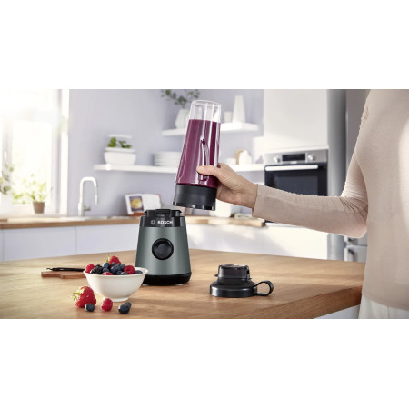 Bosch | VitaPower ToGo Smoothie Maker | MMB2111S | Tabletop | 450 W | Jar material Tritan | Jar capacity 0.6 L | Ice crushing | 