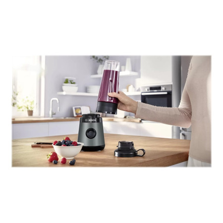 Bosch | VitaPower ToGo Smoothie Maker | MMB2111S | Tabletop | 450 W | Jar material Tritan | Jar capacity 0.6 L | Ice crushing | 