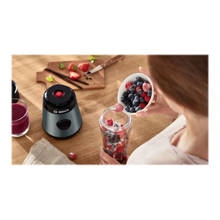 Bosch | VitaPower ToGo Smoothie Maker | MMB2111S | Tabletop | 450 W | Jar material Tritan | Jar capacity 0.6 L | Ice crushing | 