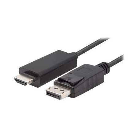 Lanberg | DisplayPort to HDMI Cable | DisplayPort Male | HDMI Male | DP to HDMI | 3 m