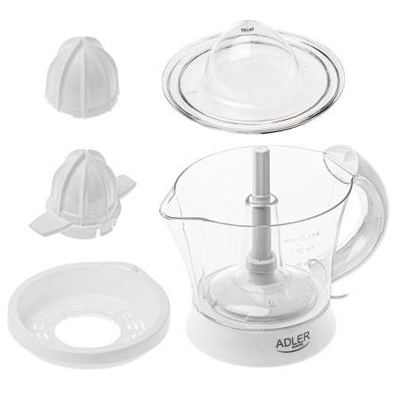 Adler Citrus Juicer | AD 4014 | Type Citrus juicer | White | 40 W | Number of speeds 1