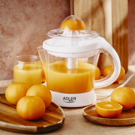 Adler Citrus Juicer | AD 4014 | Type Citrus juicer | White | 40 W | Number of speeds 1