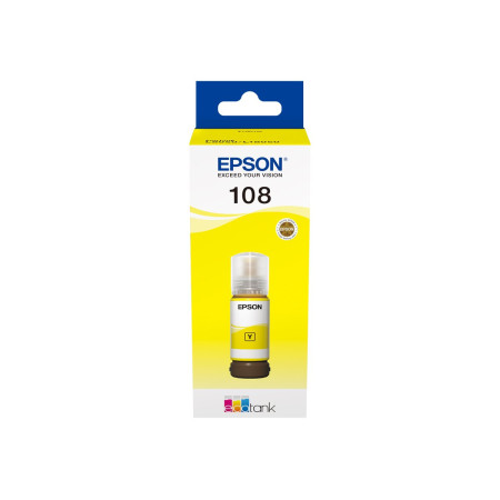 Epson 108 EcoTank | Ink Bottle | Yellow