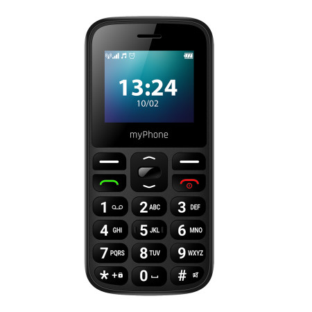 myPhone HALO | A LTE | Black | 1.77 " | TFT | 48 MB | 128 MB | Dual SIM | Nano SIM | Bluetooth | 5.0 | USB version Micro USB | B