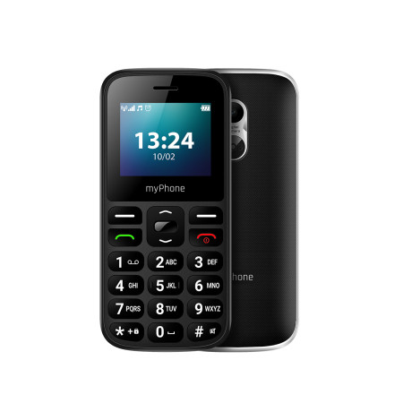 myPhone HALO | A LTE | Black | 1.77 " | TFT | 48 MB | 128 MB | Dual SIM | Nano SIM | Bluetooth | 5.0 | USB version Micro USB | B