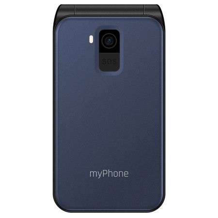 myPhone Flip | LTE | Black | 2.8 " | TFT | 48 MB | 128 MB | 3G | Bluetooth | 2.1 | USB version Type-C | Built-in camera | Main c