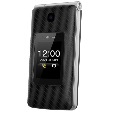 myPhone Tango | LTE | Black | 2.4 + 1.77 " | TN | 64 MB | 128 MB | Dual SIM | Nano SIM | Bluetooth | 5.1 | USB version Type-C | 