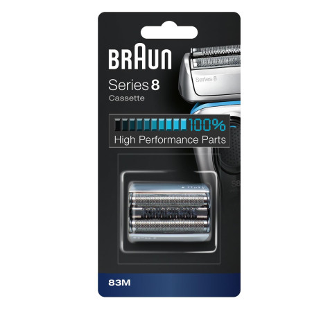 Braun | Shaver Replacement Head for Series 8, Silver | 83M