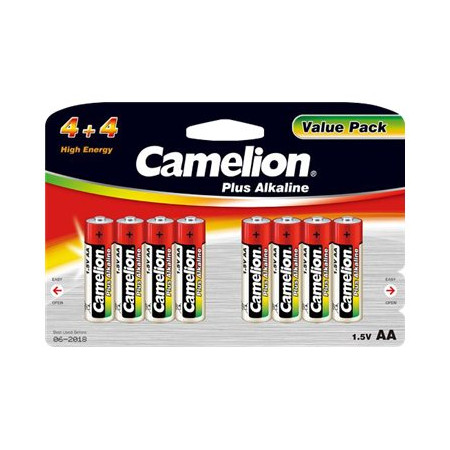 Camelion | AA/LR6 | Plus Alkaline | 8 pc(s)