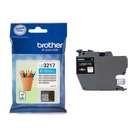 Brother LC3217C | Ink Cartridge | Cyan