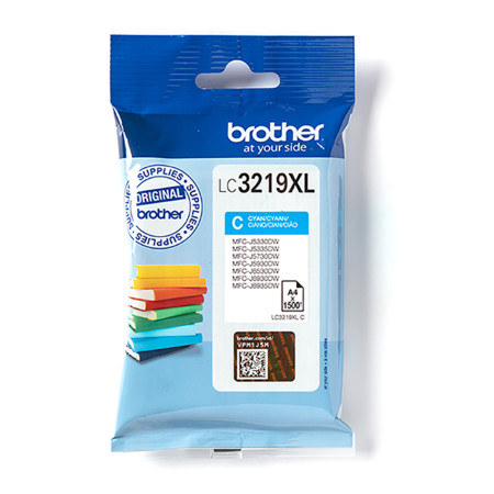 Brother Super High Yield Ink Cartridge LC3219XLBK | Ink Cartridge | Cyan