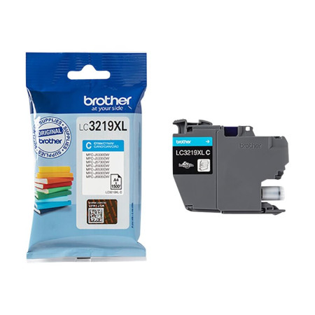 Brother Super High Yield Ink Cartridge LC3219XLBK | Ink Cartridge | Cyan