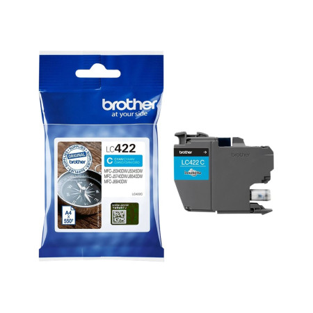 Brother LC422C | Ink Cartridge | Cyan