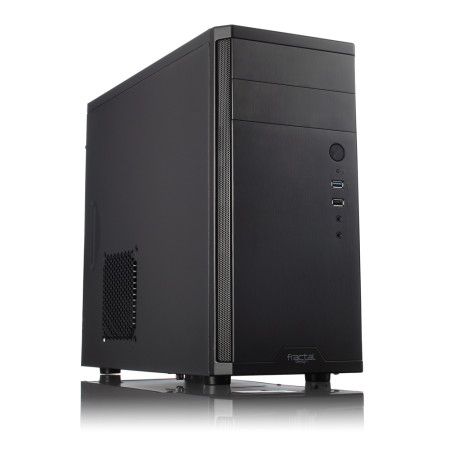 Fractal Design | CORE 1100 | Black | Micro ATX | Power supply included No | ATX PSUs, up to 185mm if a typical-length optical dr