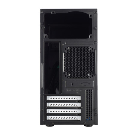 Fractal Design | CORE 1100 | Black | Micro ATX | Power supply included No | ATX PSUs, up to 185mm if a typical-length optical dr