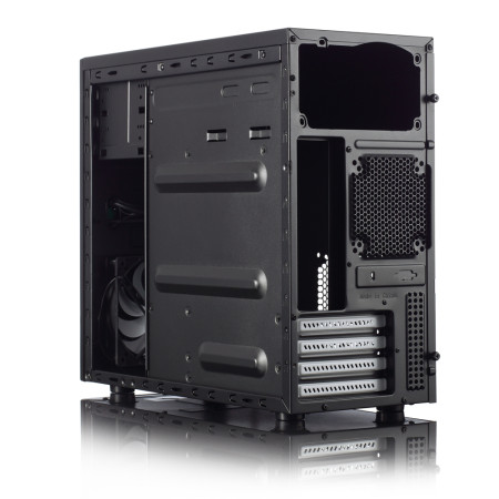 Fractal Design | CORE 1100 | Black | Micro ATX | Power supply included No | ATX PSUs, up to 185mm if a typical-length optical dr