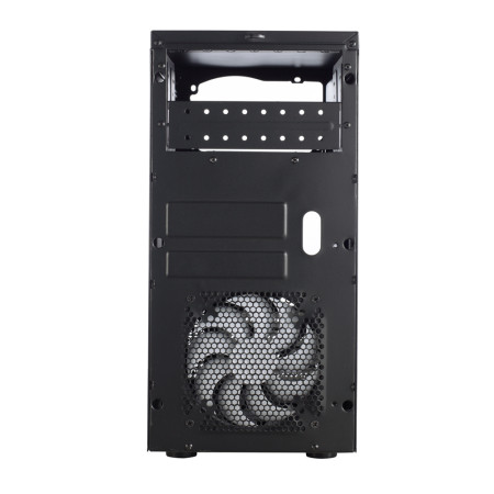 Fractal Design | CORE 1100 | Black | Micro ATX | Power supply included No | ATX PSUs, up to 185mm if a typical-length optical dr