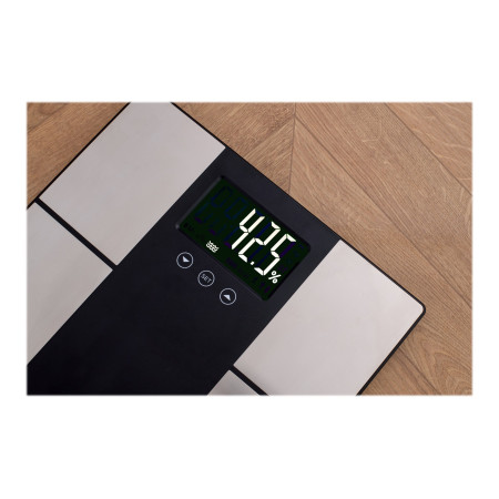 Adler | Bathroom scale with analyzer | AD 8165 | Maximum weight (capacity) 225 kg | Accuracy 100 g | Body Mass Index (BMI) measu