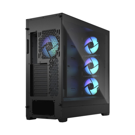 Fractal Design | Pop XL Air RGB | Side window | Black TG Clear Tint | E-ATX up to 280 mm, ATX , mATX, Mini ITX | Power supply in