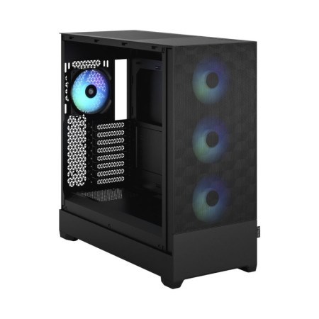 Fractal Design | Pop XL Air RGB | Side window | Black TG Clear Tint | E-ATX up to 280 mm, ATX , mATX, Mini ITX | Power supply in