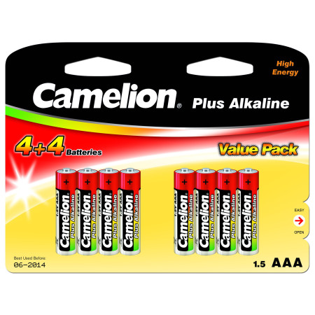 Camelion | AAA/LR03 | Plus Alkaline | 8 pc(s)