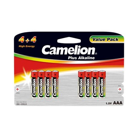 Camelion | AAA/LR03 | Plus Alkaline | 8 pc(s)