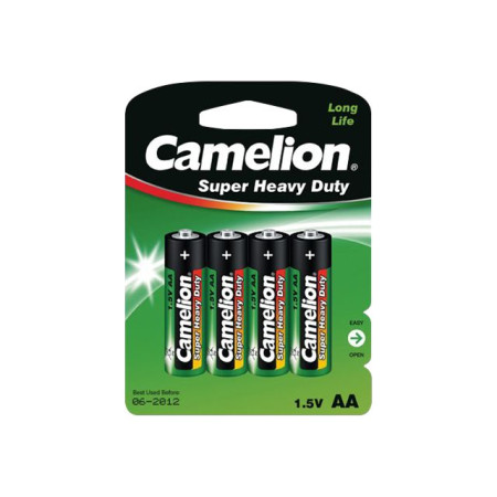 Camelion | R6P-4BB | AA/LR6 | Super Heavy Duty | 4 pc(s)