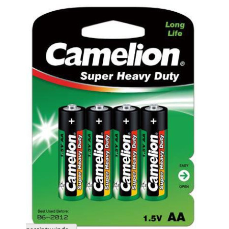 Camelion | R6P-4BB | AA/LR6 | Super Heavy Duty | 4 pc(s)