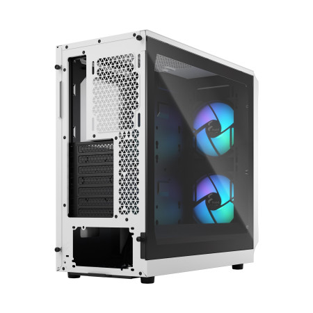 Fractal Design | Focus 2 | Side window | RGB White TG Clear Tint | Midi Tower | Power supply included No | ATX