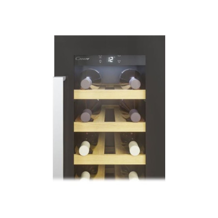 Candy | Wine Cooler | CCVB 30/1 | Energy efficiency class F | Built-in | Bottles capacity 20 | Black