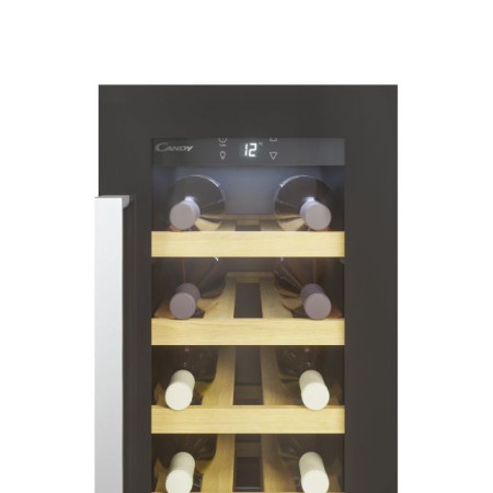 Candy | Wine Cooler | CCVB 30/1 | Energy efficiency class F | Built-in | Bottles capacity 20 | Black