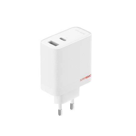 OnePlus 80W Power Adapter Type-C + Type-A)