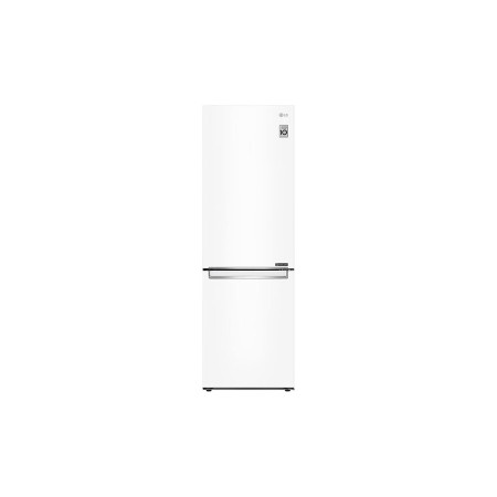 LG | Refrigerator | GBB61SWJMN | Energy efficiency class E | Free standing | Combi | Height 186 cm | No Frost system | Fridge ne