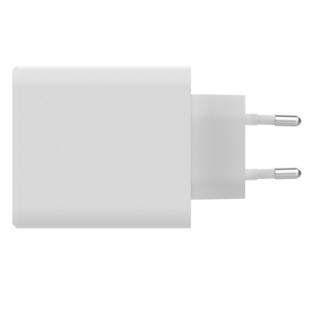 mophie Wall Adapter USB-C PD DUAL 67W GAN EU (2xUSBC) White