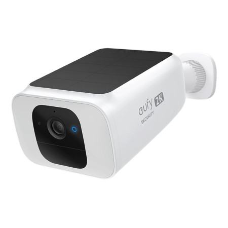 Anker Eufy | Security Camera | Spotlight Cam Solar | IP67 | 8GB Local Storage | Black and White