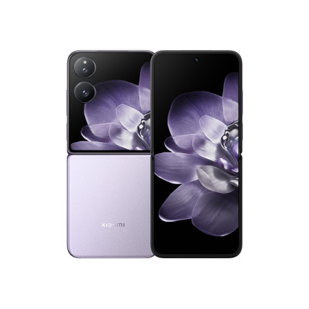 Xiaomi Mix Flip | Purple | 6.86 " | Foldable LTPO AMOLED | 1224 x 2912 pixels | Qualcomm SM8650-AB | Snapdragon 8 Gen 3 (4 nm) |