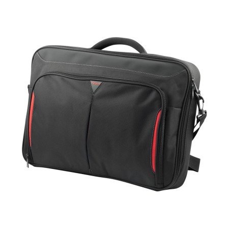 Targus | CN418EU | Clamshell Laptop Bag | Briefcase | Black/Red | 17-18 " | Shoulder strap