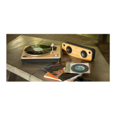 Marley Stir It Up Turntable, Wireless, Signature Black | Marley | Stir It Up | Turntable