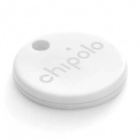 Chipolo ONE Bluetooth Item Finder, iOS and Android, White