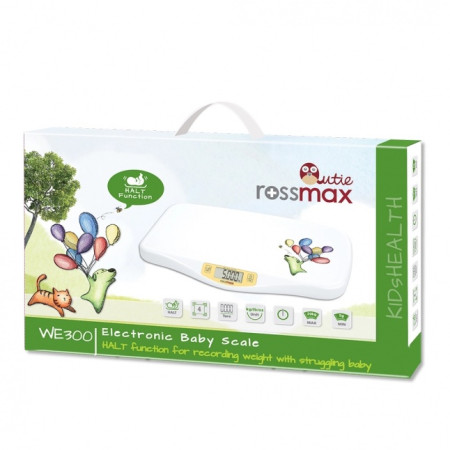 Rossmax WE300 Qutie Baby Scale with discretional hold function (NEW)