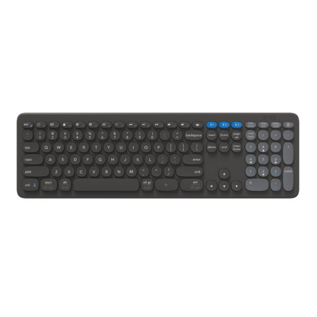 ZAGG Pro Keyboard 17" Full Size-Charcoal-Nordic (wireless charging on mat)