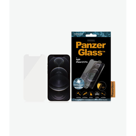 PanzerGlass | Apple | For iPhone 12/12 Pro | Glass | Transparent | Clear Screen Protector