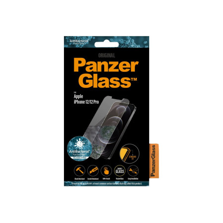 PanzerGlass | Apple | For iPhone 12/12 Pro | Glass | Transparent | Clear Screen Protector