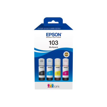 Epson 103 EcoTank | Ink Cartridge | Black, Cyan, Magenta, Yellow