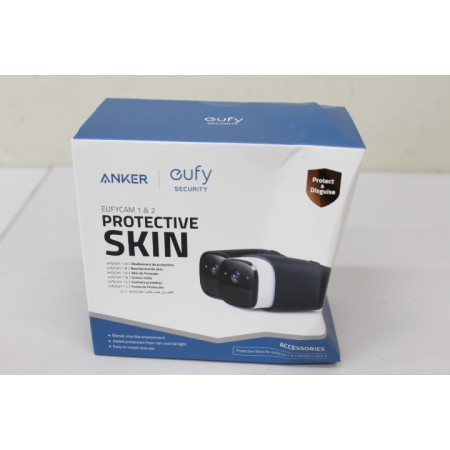 SALE OUT. Anker Eufy 2 Set Silicone Skins In Black For EufyCam & EufyCam 2, Black | Anker Eufy | 2 Set Silicone Skins In Black |