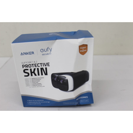 SALE OUT. Anker Eufy 2 Set Silicone Skins In Black For EufyCam & EufyCam 2, Black | Anker Eufy | 2 Set Silicone Skins In Black |