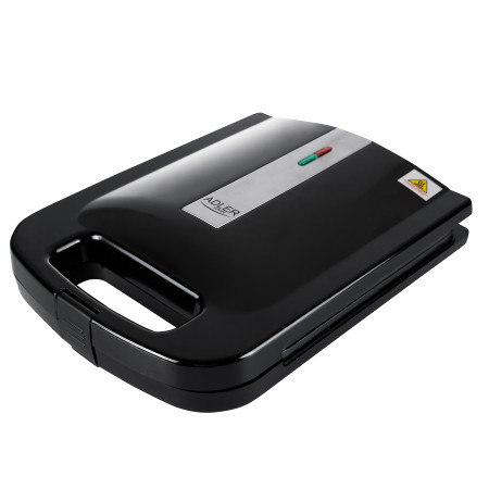 Adler | Sandwich Maker | AD 3055 | 1000 W | Number of plates 4 | Black