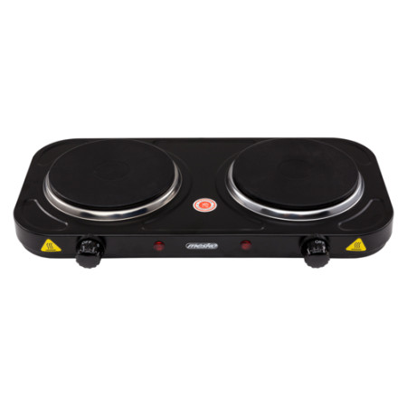 Mesko | Electric stove | MS 6509 | Number of burners/cooking zones 2 | Black | Electric