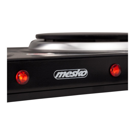 Mesko | Electric stove | MS 6509 | Number of burners/cooking zones 2 | Black | Electric